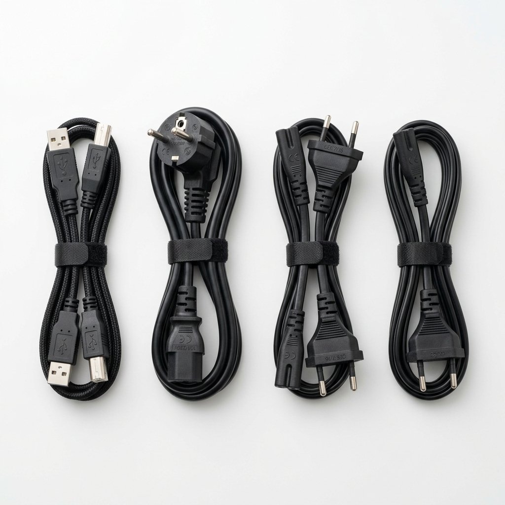 Cabo de energia 2 pinos Plug8